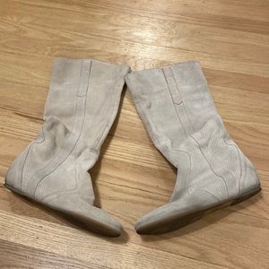 Sundance Boots  - Creamy white leather size 39 made in Italy